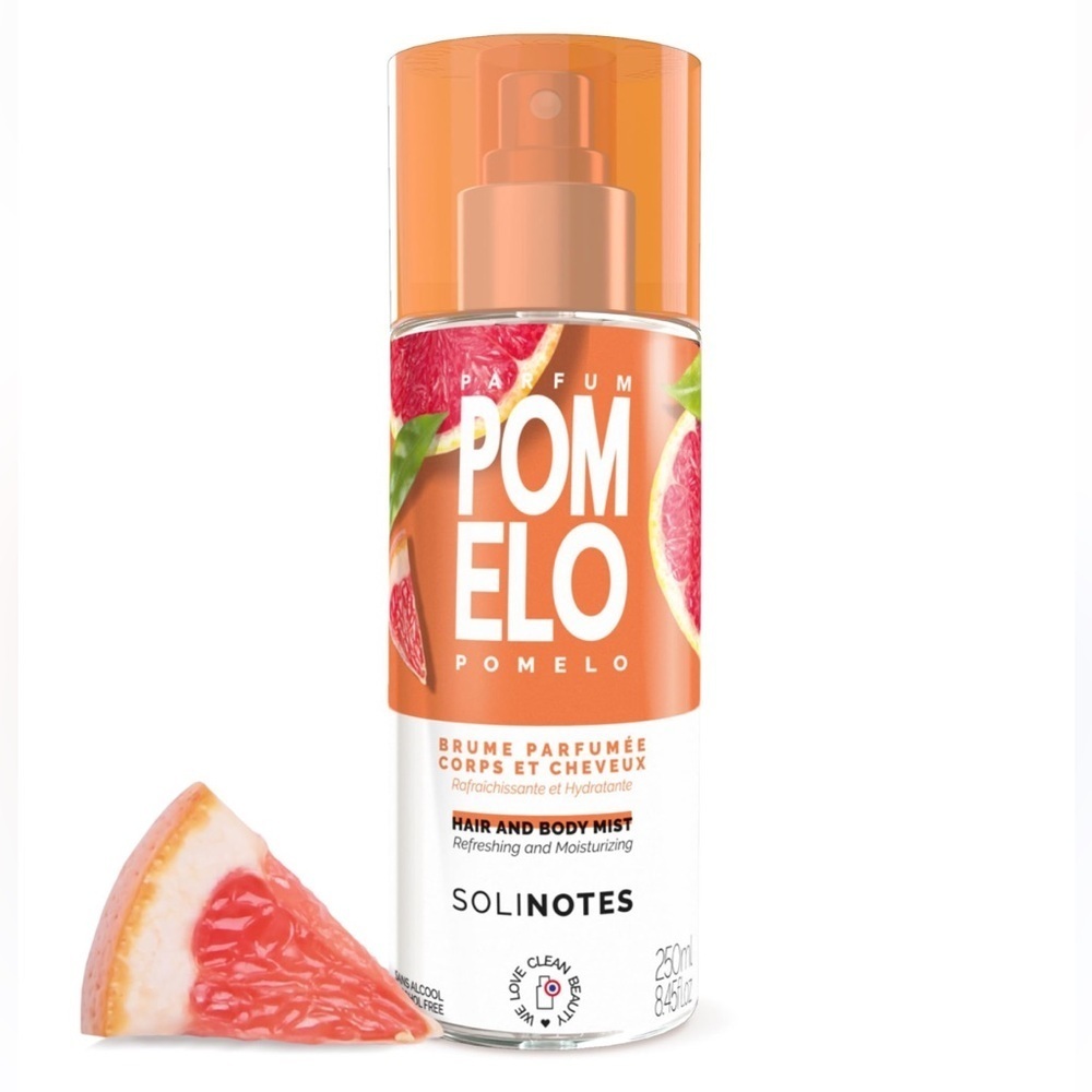 Solinotes Pomelo Brume parfumée Body Mist Spray 250ml